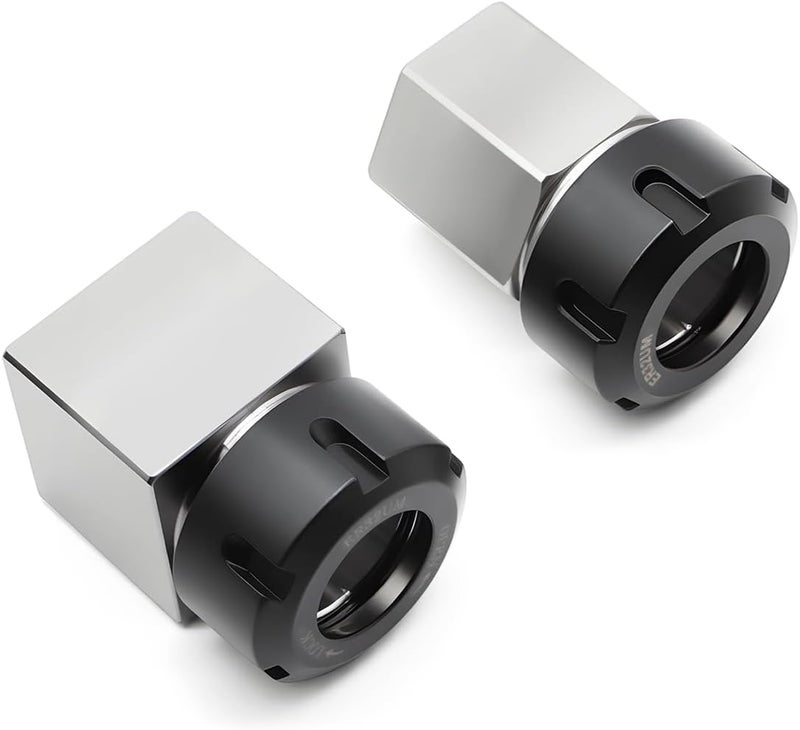 Jecoupoon Store ER-32 Collet Chucks Block Set of Square and Hex Workholding Holder for CNC Machines - Image 1